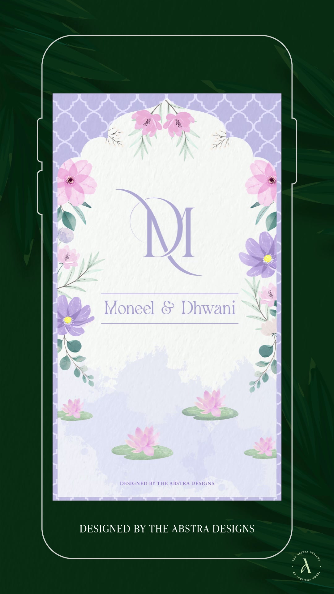 Wedding invitation reel