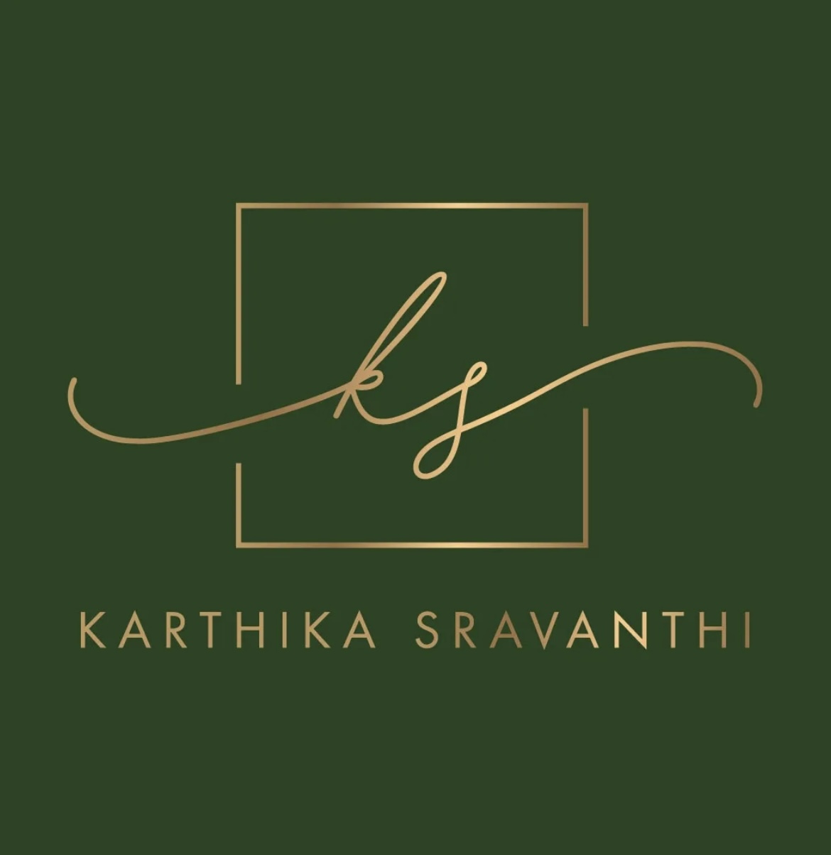 Karthika Sravanthi logo design
